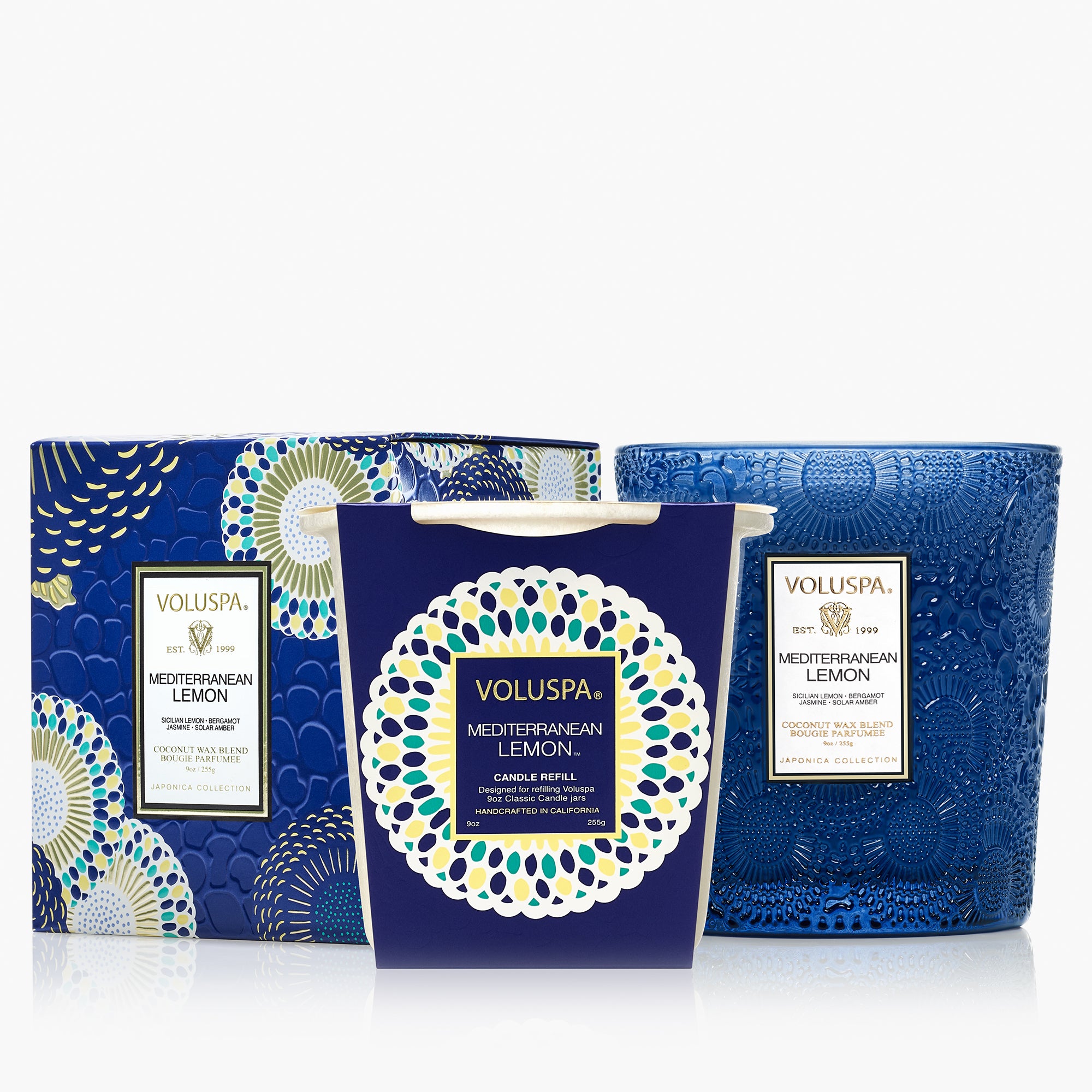 Mediterranean Lemon - Classic Candle & Refill