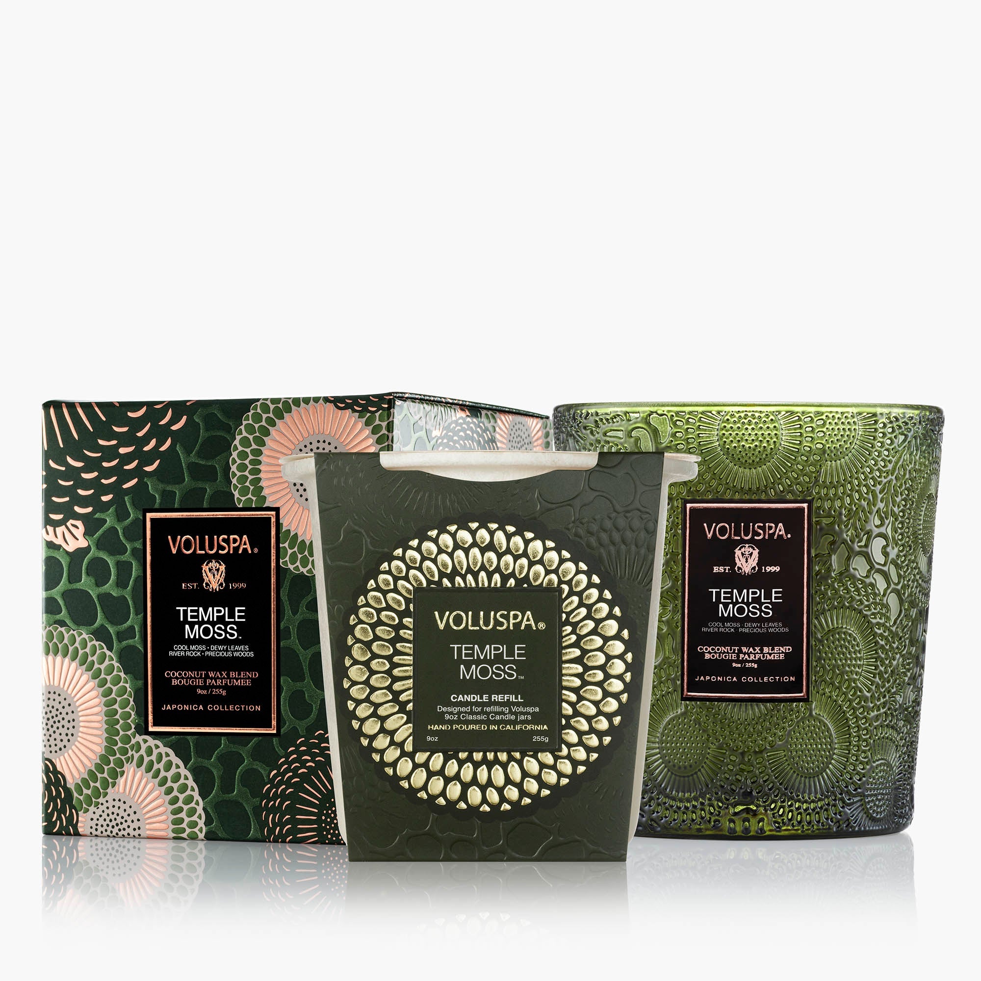 Temple Moss - Classic Candle & Refill